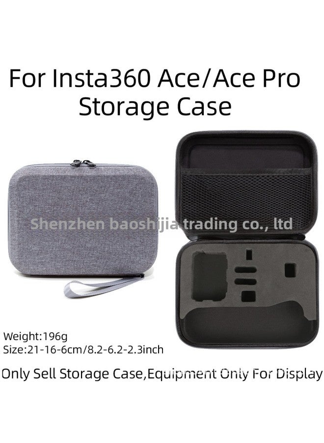 Suitable For Insta 360 Ace Pro Sports Camera Bag, Shock-proof And Pressure-resistant Accessories Cosmetics Bag, Portable Clutch Bag