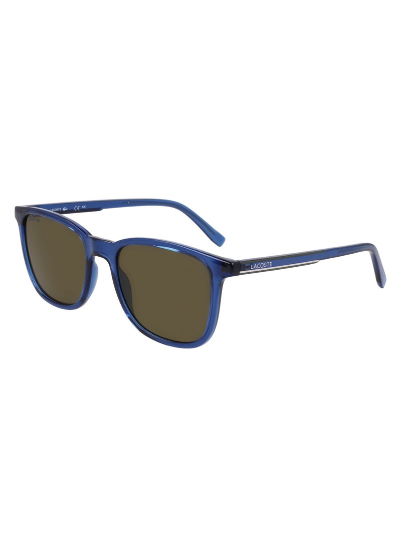LACOSTE FULL RIM INJECTED INJECTED LACOSTE SUNS L915S 5319 (410) TRANSPARENT BLUE - Image 1