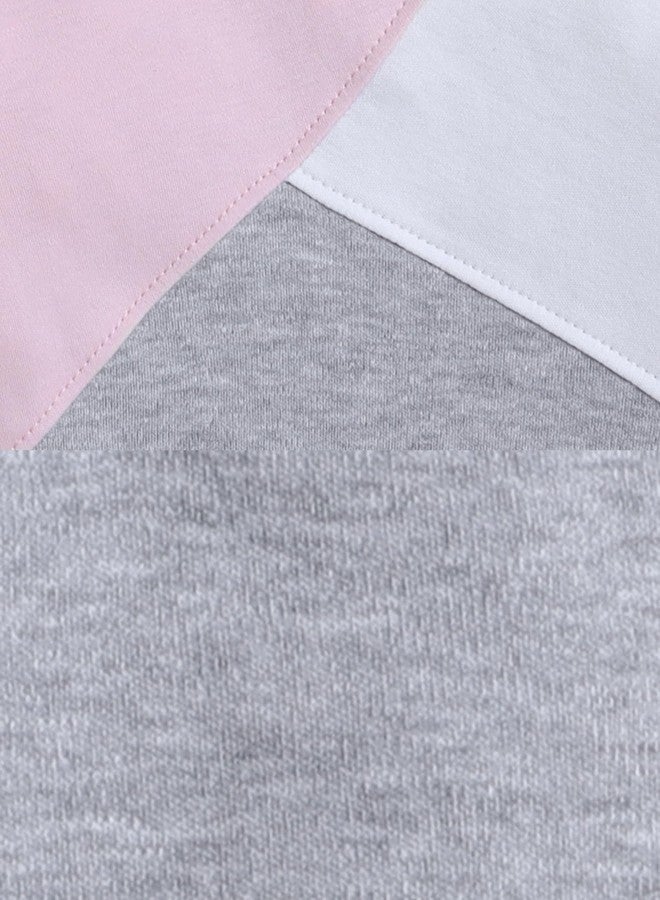 BUMZEE Grey Melange Girls Full Sleeves Cotton Hooded Bodysuit & Jogger Set Age - 0-3 Months (Peb9844B-gry) - Image 5