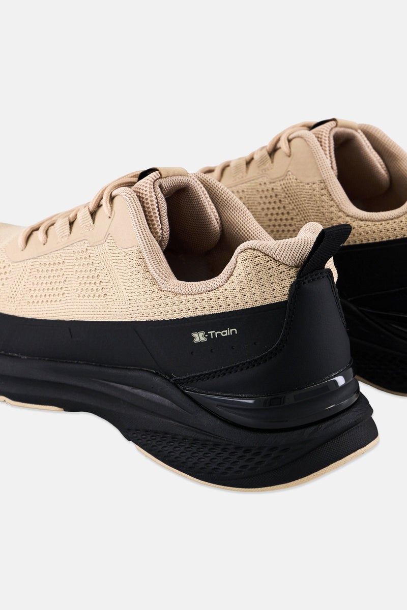 RBX أحذية خارجية للرجال بشعار العلامة التجارية، بيج داكن - Image 3