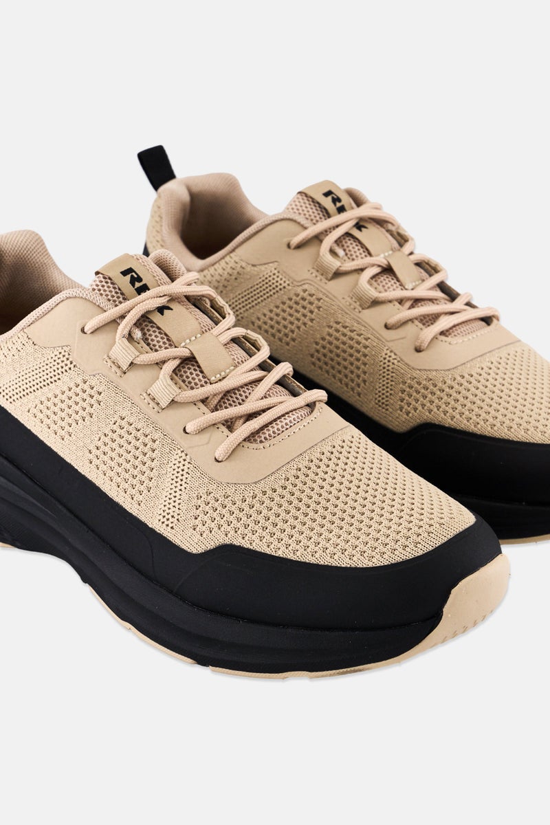 RBX أحذية خارجية للرجال بشعار العلامة التجارية، بيج داكن - Image 4