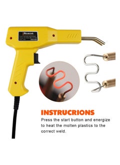 Roxon Plastic Welding Gun 100W Hot Stapler Welding Machine Car Bumper Repair Kit 220V 50/60Hz ROXON PWG5070  - Image 3