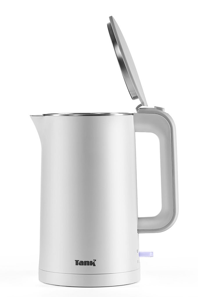 TANK Safe Touch Glass Electric Kettle 1.5L 1500W, Gold Frame - DG-2338, Warranty - Image 2