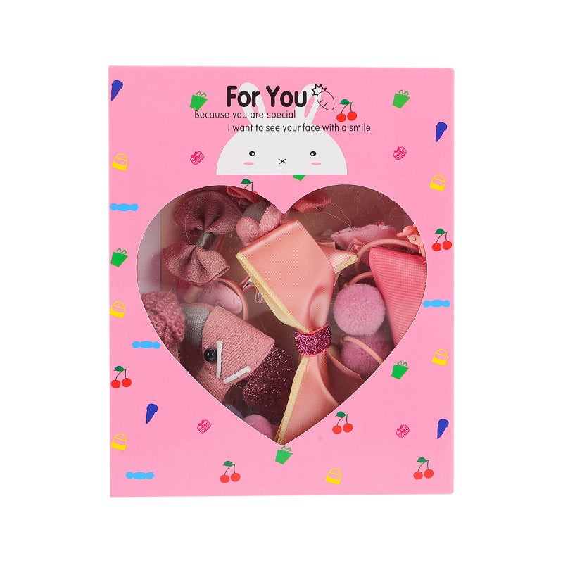 1 Set Kids Hair Accessory Lovely Hair Clips Hair Rope Hair Ribbon - Image 1