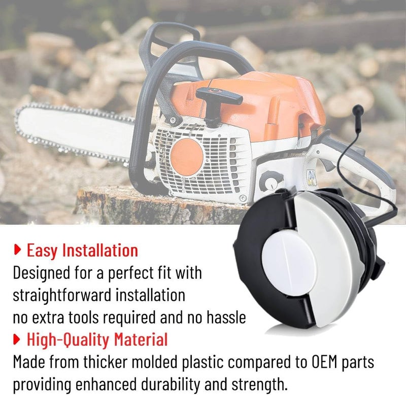 Hipa Gas Fuel Cap Oil Cap for Stihl MS250 MS270 MS290 MS310 MS340 MS390 MS341 MS361 MS380 MS440 MS460 MS880 Chainsaw Parts FS100 FS100R FS110R FS100RX Trimmer - Image 2