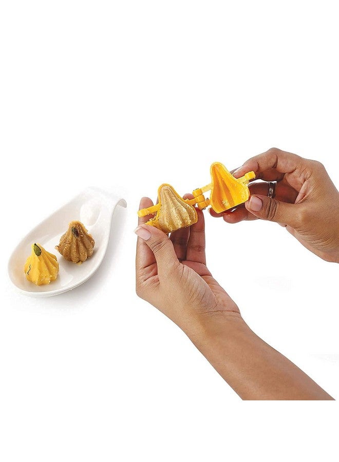 Tosaa Tosaa Ganpati Plastic Modak Prasad and Chocolate Mould/Sancha 3 Cavity - Image 3