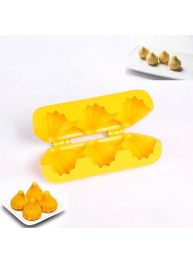 Tosaa Tosaa Ganpati Plastic Modak Prasad and Chocolate Mould/Sancha 3 Cavity - Image 2