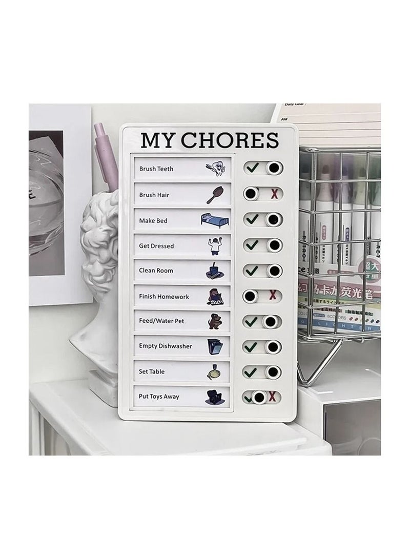 Checklist Checklist Bulletin Board Plan Basic Memo Hot Sales Learning Develop Childrens Habits  - Image 5