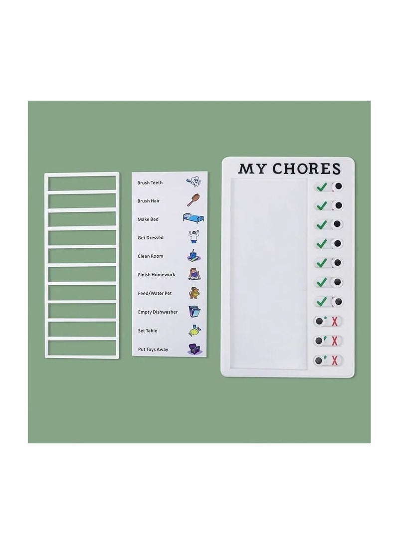 Checklist Checklist Bulletin Board Plan Basic Memo Hot Sales Learning Develop Childrens Habits  - Image 4