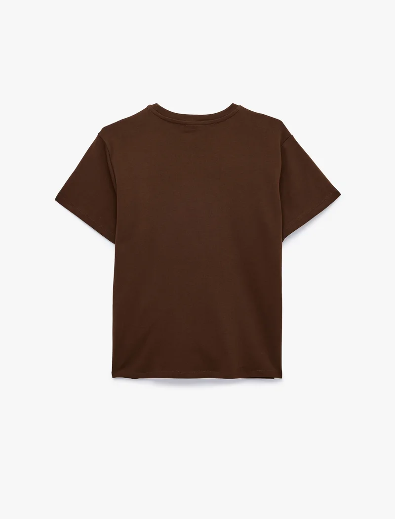 Koton  Crew Neck T-Shirt for Women | Best Price UAE