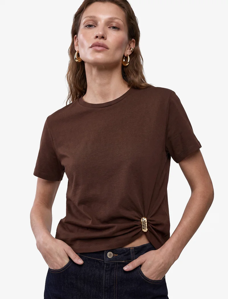 كوتون Crew Neck T-Shirt