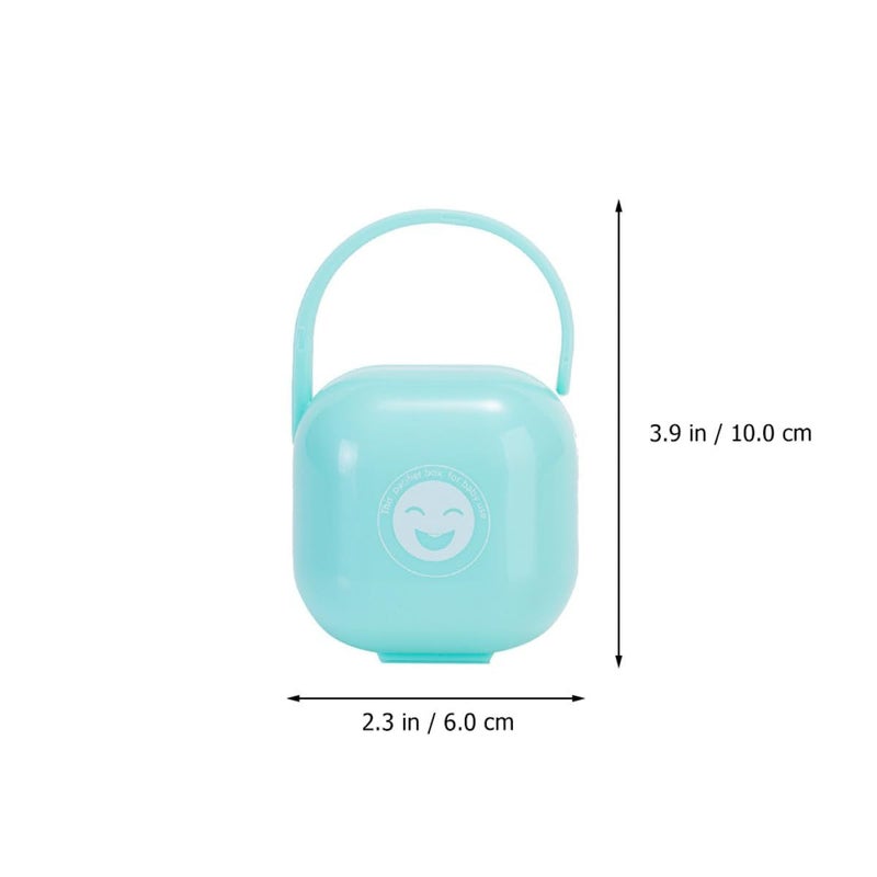 SUPVOX Dustproof Pacifier Case Holder White Baby Storage 2 Pack - Image 3