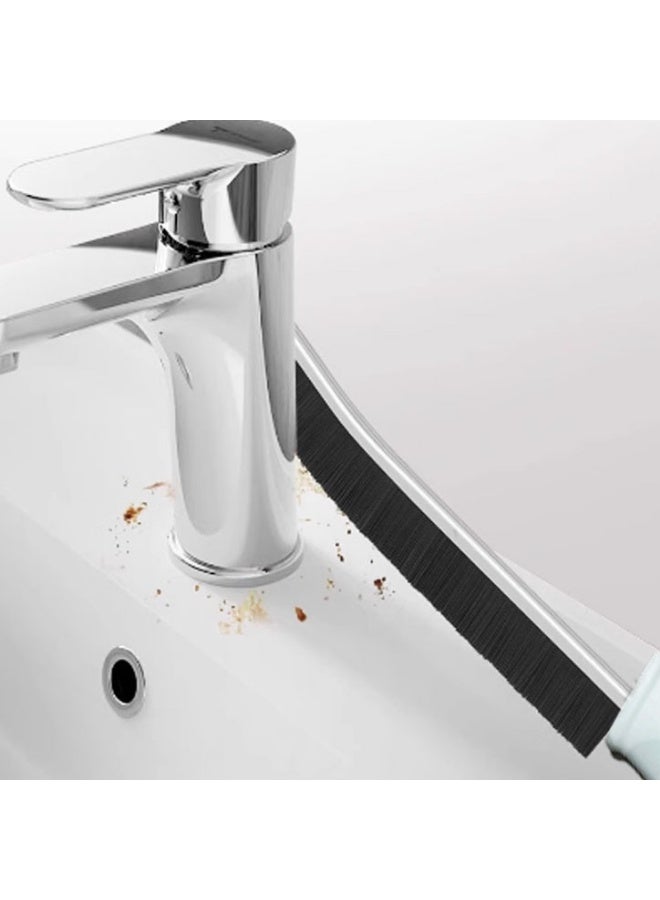 4 قطع فرشاة تنظيف الفجوات فرشاة تنظيف الشقوق للمناطق التي يصعب الوصول إليها في الحمامات وبلاط المطبخ وفتحات النوافذ وما إلى ذلك - Image 3