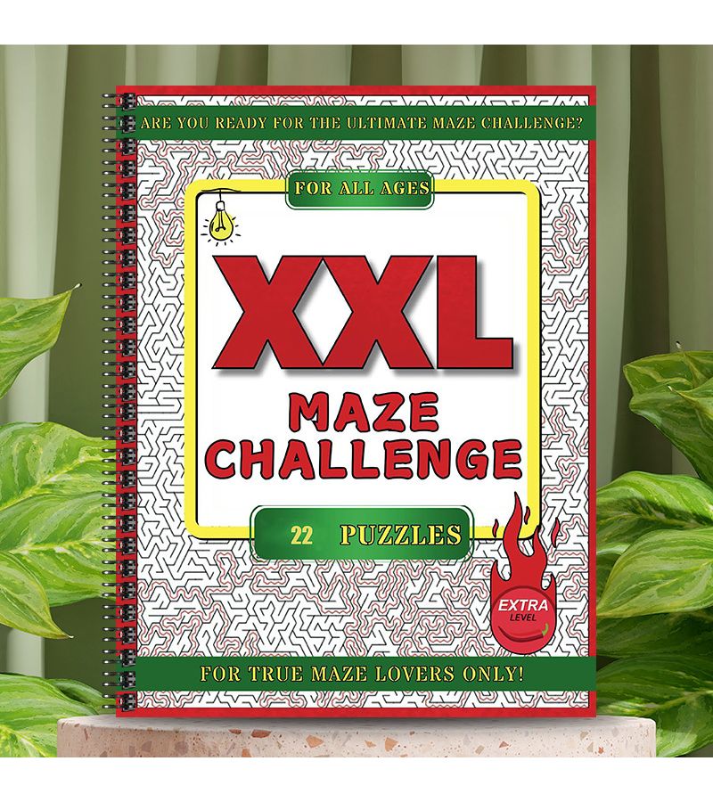 Adult Mixed Mazes Large Print Easy to Challenging Over 22 Puzzles Color A - Image 5