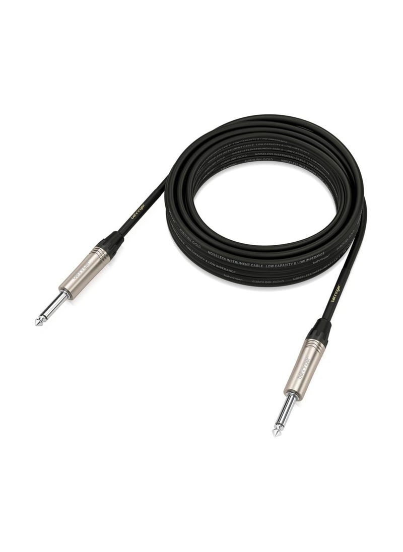 behringer Behringer Instrument Cable 6 Mtr with 1/4" TS Connectors  - Image 3