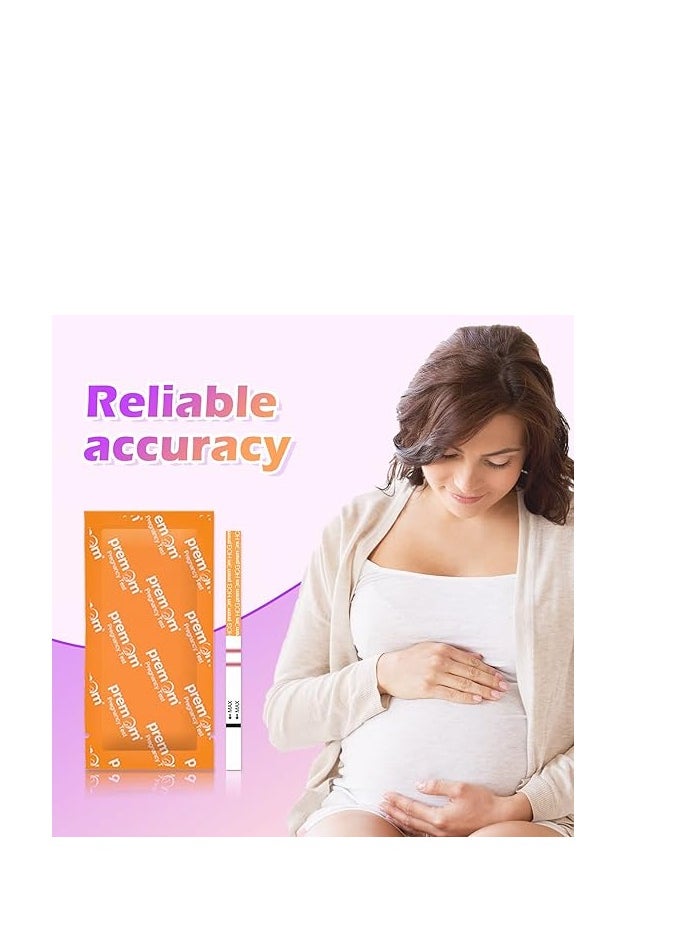 Premom Pregnancy Test Strips: Early Detection Pregnant Test Kits- 50 Pack Over 99% Accurate