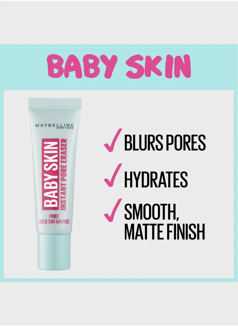 MAYBELLINE NEW YORK Baby Skin Instant Pore Eraser Foundation Primer