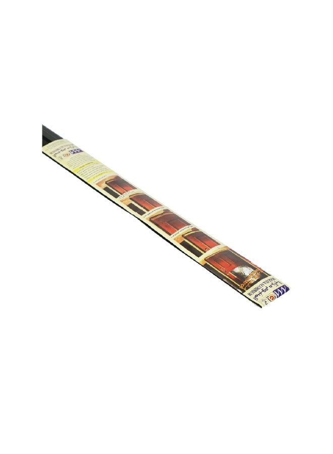 Mazaya Aluminium and Rubber Flexible Design Door Bottom Black 100 cm WST-R2-100BLK - Image 2