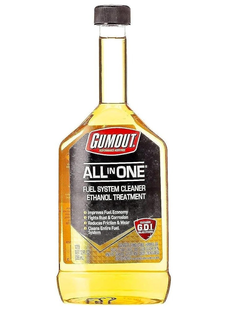 Generic Gumout Go All In One Fuel Cleaner 10 Oz Multicolour Fuel Additives 527 