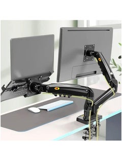 NB NORTH BAYOU Northbayou NP F160 Dual Arm 17-27 Inch Monitor Stand & 10 17 Inch Laptop Stand, Full Motion Metal Northbayou NP F160 & FP  - Image 3
