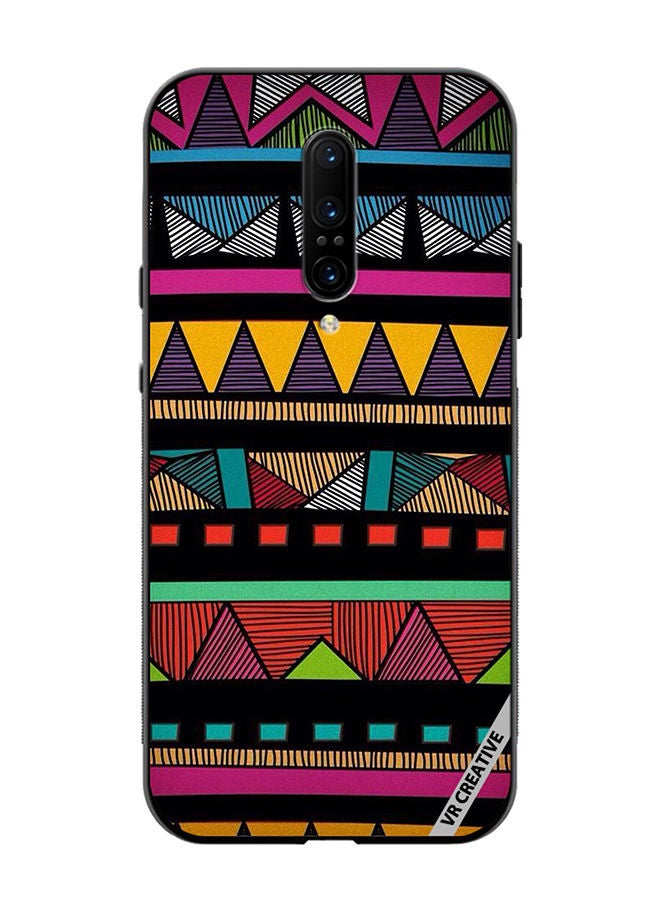 VR CREATIVE Protective Case Cover For OnePlus 7 Pro Kalakari Design Multicolour - Image 1