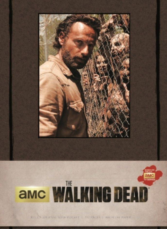 Walking Dead Hardcover Ruled Journal - Rick Grimes 