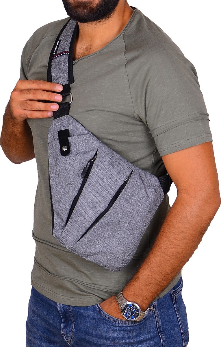 Strong Bag Men's Crossbody Backpack and Chest Bag  - Image 1