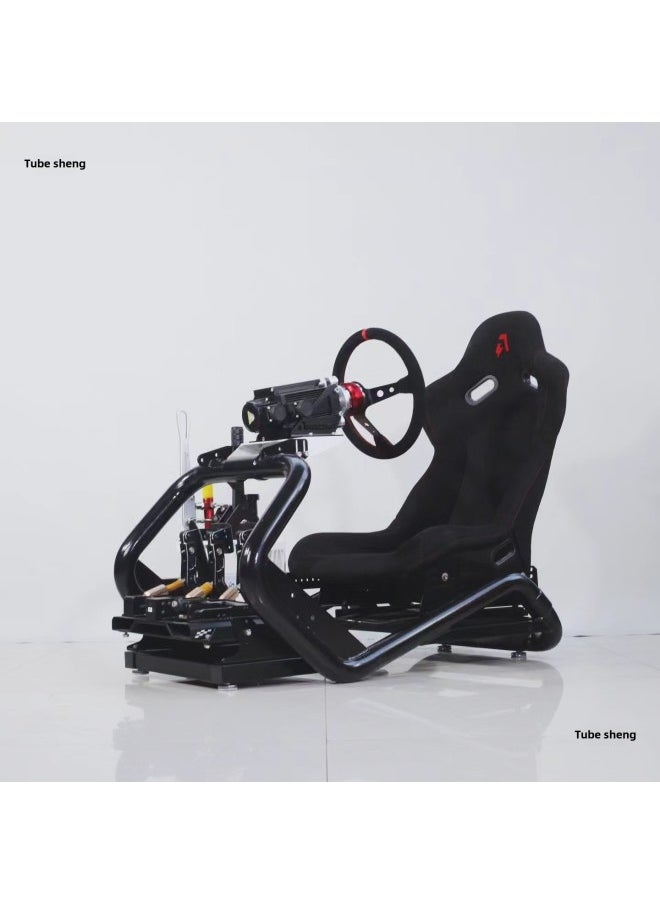 Generic - Aluminum-magnesium Alloy Professional Racing Simulator SV-R Cockpit Bracket Seat/fanatec/speed Mosimag-Product Color:4-point Belt (freight Collect) - Image 1