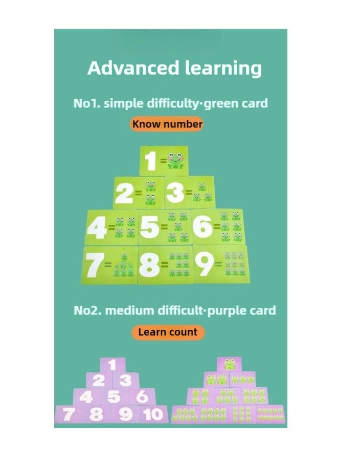 general Frog libra Balance toy, Math Game toy, math learning study, Digital count learning study, Toys gift for 3years. - Image 4