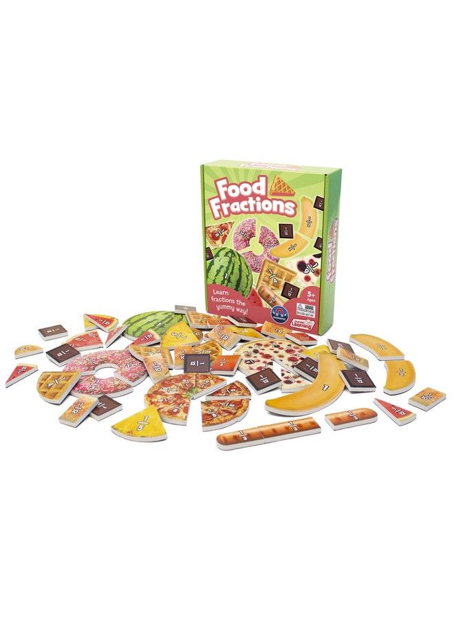 Junior Learning Food Fractions Learn Fractions The Yummy Way Multi - Image 2