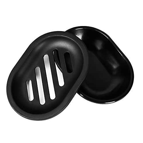 Topsky Soap Dish for Shower, 2pcs Soap Dishes Soap Savers for Bar Soap, Soap Bar Holder Shower with Drip Tray, Plastic Soap Holders with Drain for Kitchen Sink, Easy to Clean, Keeps The Soap Dry - Image 4