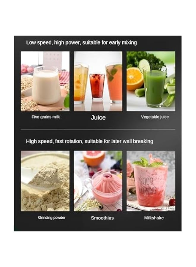 Beauenty Silver Crust 4500W Heavy Duty Commercial Grade Blender: Multifunctional 2-in-1 Juicer Mixer with 2 Jars SC-1589 | Dishwasher Safe, Stainless Steel Blades | Fruit Processor, Grinder, Smoothie Maker - Image 2