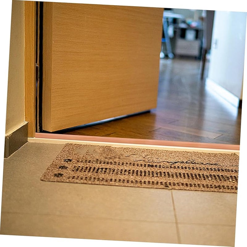 Chocolate Self Adhesive Floor Transition Strip Easy Peel Stick Carpet Edging Trim for Doorways Tile Flooring - Image 3
