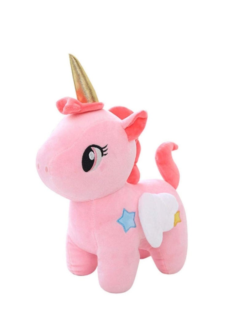 25Cm Rainbow Unicorn Plush Toys Unicorn Stuffed Animal Horse Toy Doll Children Toys Baby Cuddle Toys Children'S Toys/ Baby Soothe Toys/ Birthday Gifts - Image 2