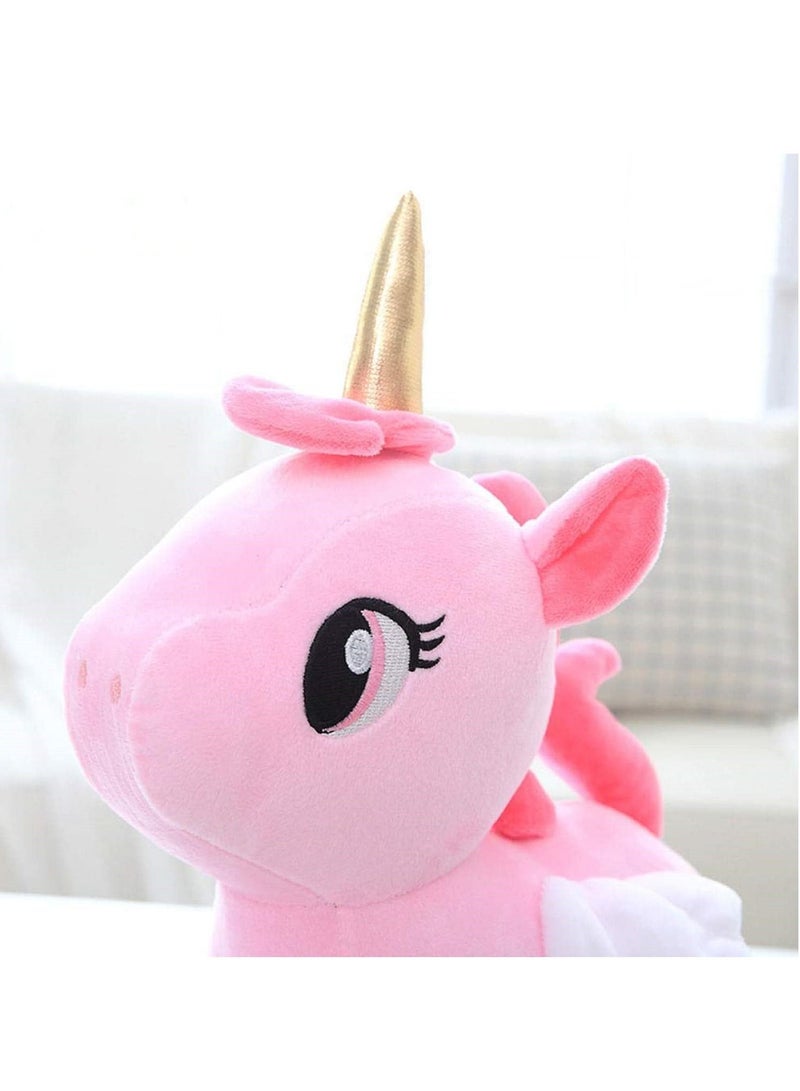 25Cm Rainbow Unicorn Plush Toys Unicorn Stuffed Animal Horse Toy Doll Children Toys Baby Cuddle Toys Children'S Toys/ Baby Soothe Toys/ Birthday Gifts - Image 4