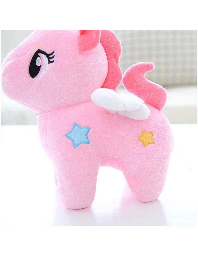 25Cm Rainbow Unicorn Plush Toys Unicorn Stuffed Animal Horse Toy Doll Children Toys Baby Cuddle Toys Children'S Toys/ Baby Soothe Toys/ Birthday Gifts - Image 3
