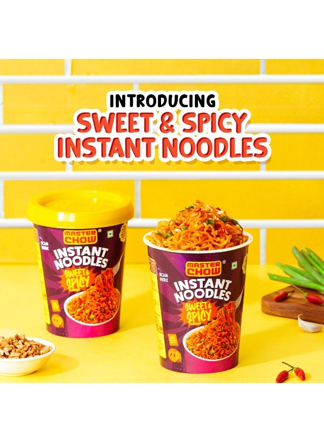 ماستر تشو نودلز ماستر سريعة التحضير بنكهة حلوة وحارة 100 جرام - Image 3