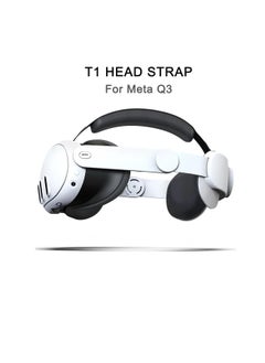 Generic Head Strap for Meta/Oculus Quest 3, Elite Strap Replacement for Enhanced Comfort, Reduce Facial Pressure, Ergonomic Adjustable Durable Headstrap VR Accessories for Meta/Oculus Quest 3  - Image 2