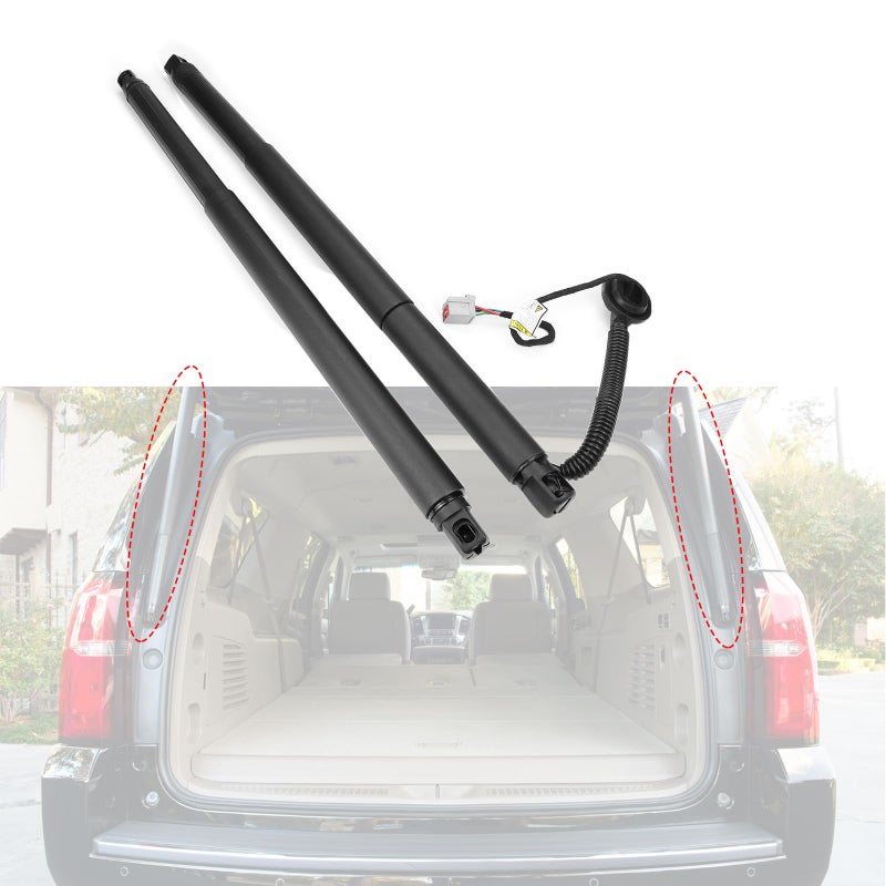 Rear Liftgate Actuator Power Lift Support for Chevy Tahoe Suburban 3500 HDGMC Yukon XLCadillac Escalade ESV 20152019 Replaces 84306929 84036214 Shock Strut Electric Tailgate Lift Actuator 2pcs