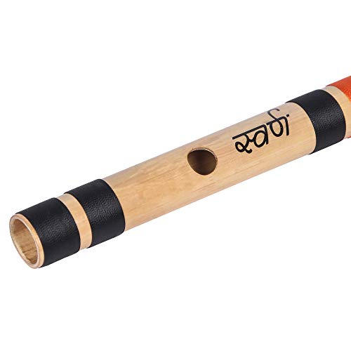 ARCTIC Flutes Swarna C Natural Premium Bamboo Right Hand Flute/Bansuri Size 19 inches with Bag - Image 5