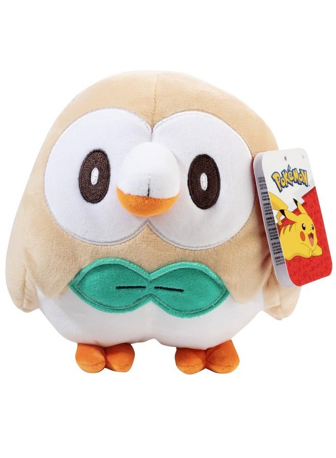 Pokemon Pokémon Legends: Arceus 8" Rowlet Plush Officially Licensed Quality & Soft Stuffed Animal Toy Add Rowlet To Your Collection! Great Gift For Kids & Fans Of Pokemon  - Image 2