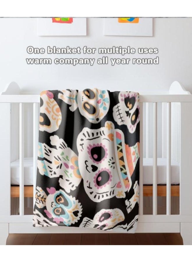 عام بطانية رقيقة من الفانيلا الكرتونية للأطفال والرضع (دافئة ومريحة، ومناسبة للنوم والألعاب) 70 سم * 100 سم - Image 5