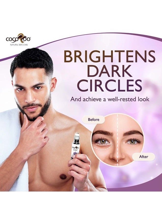 cocoroo Caffeinated Eye Serum, Nutrient-Dense, 100% Pure, Natural & Vegan (Lavender) - Image 3