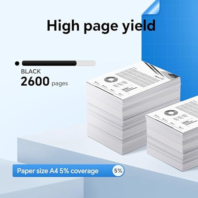 TN2320 TONR CARTRIDEGS (2600 PAGES) TN-2320 COMPATIBLE WITH BROTHER MFC-L2700DW L2720DW L2720DWL 2740DW, HL-L2300D L2320D L2340DW L2360DN L2360DW, DCP-L2500D L2520D L2520DW L2540DN(2 PACK - Image 2