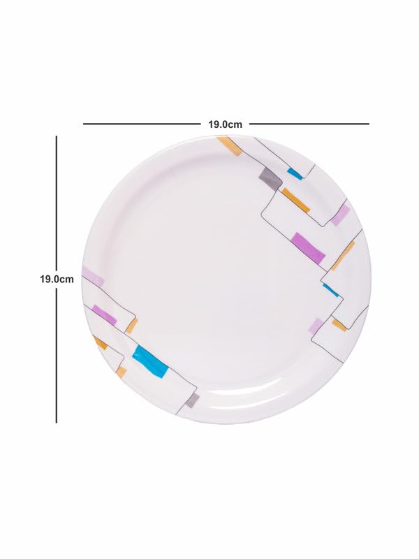 Servewell Side Plate Set 6 pc Rnd 19 cm - Cityscape - Image 3