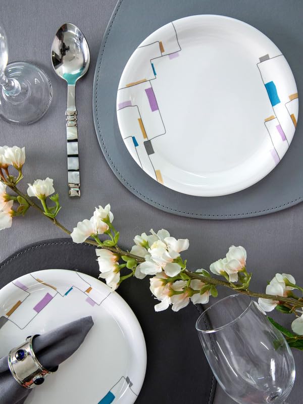 Servewell Side Plate Set 6 pc Rnd 19 cm - Cityscape - Image 1