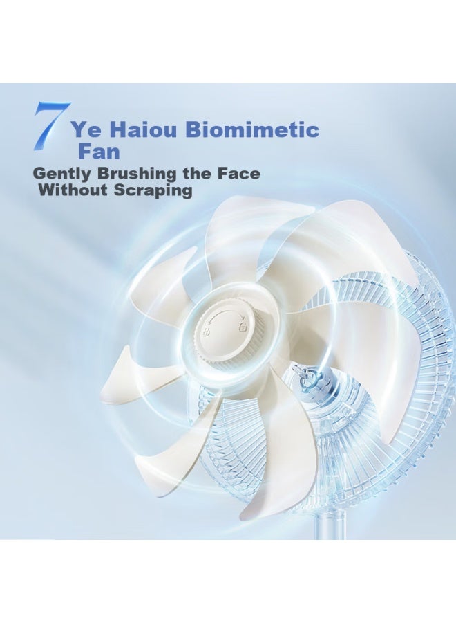 morphy richards Morphyrichards Electric Fan, Portable And Floor-standing, Dual-use, Home Use, Dc Inverter, First-class Energy Efficiency, Quiet Oscillating Fan, Dual-mode Power Floor Fan, Mr3703 - Image 2