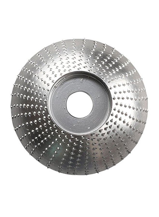 NIBEMINENT Wood Grinding Wheel Rotary Disc Silver 16x5x10centimeter  - Image 1
