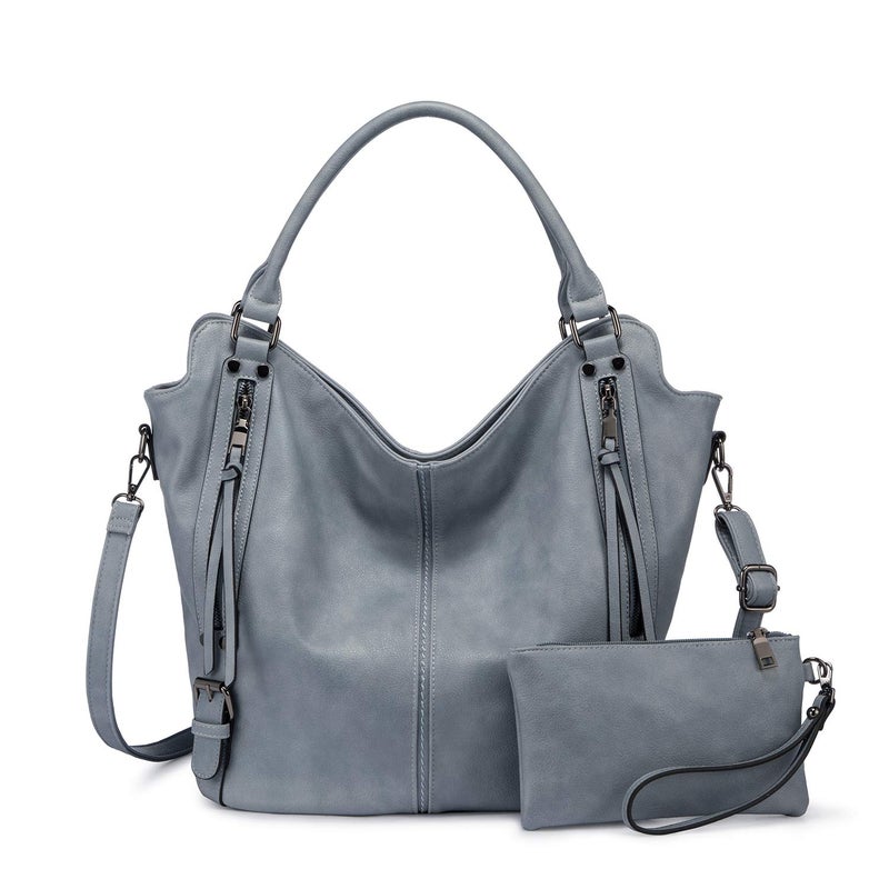 Realer Tote Bag for Women PU Leather Shoulder Bags Fashion Hobo Bags Large Purse and Handbags with Adjustable Shoulder Strap - Image 1