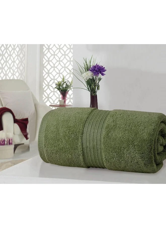 Bliss Casa 1-Piece Bath Sheets, 100% Combed Cotton 550 GSM Superior Quality Towels, Quick Dry Highly Absorbent, Thick, Soft and Hotel Bathroom Towels for Bath and Spa 90x180 cm
